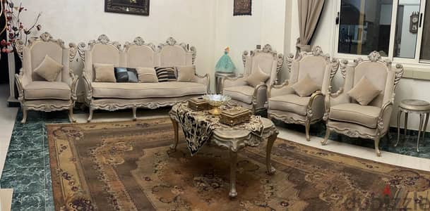 صالون فرنساوي ملوكي يدوي