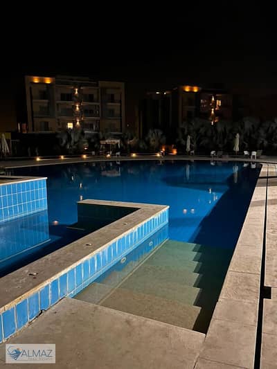 Furnished 135 sqm apartment for rent in Galleria Moon Valley Compound, Fifth Settlement, near 90th Street.