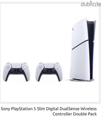 Ps5 slim digital with 2 controllers
