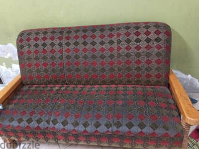 كنبه 120 سم مع 4 كراسي قابل للتفاوض