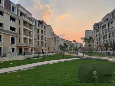 A 156m² apartment in Sarai—a premium compound in the heart of New Cairo on Suez Road—with a 50% discount for cash payments.