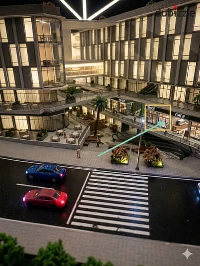 For Sale: Ground Floor Shop Facing Talaat Harb Axis in Front of New Nargis