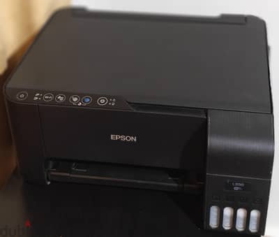 طابعة ايبسون  Epson L3150 حالتها ممتازة