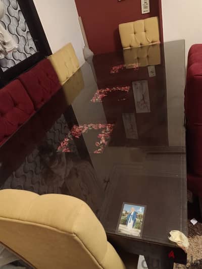سفره خشب زان احمر حاله فوق الممتازه