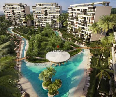 3 rooms apartment 150 meters with installment for 11 years with direct view on the lake and with a down payment of only 465 thousand and a very practical division in Sage Lakes