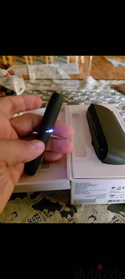 بالعلبة والشاحن وجميع مشتملاته IQOS duo
