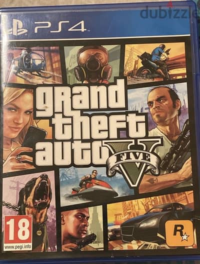 للبيع: اسطوانة GTA V بحالة كسر زيرو (Grand Theft Auto V)