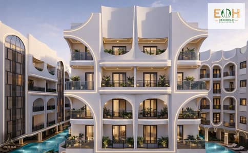 Invest in a 36 m² studio with 3 swimming pools