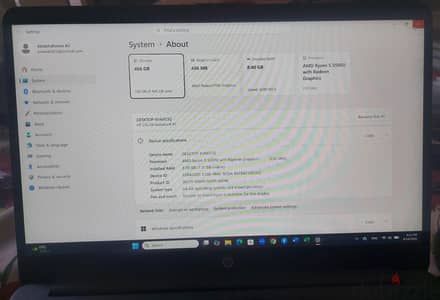 Hp Ryzen 5 5500u