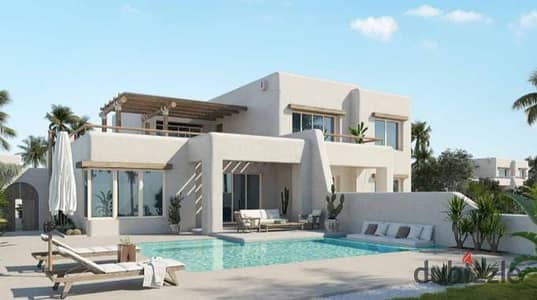Chalet in Garden finished 116m in Hacienda West Ras El Hikma from Palm Hills
