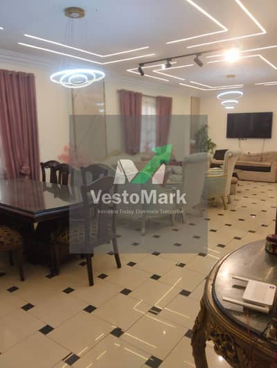 165 SQM Apartment for Sale in El-Tamnayat | First Floor in a Villa with Garden | 2 BRs + 3-Piece Reception + 4 Open Balconies | 3 Meters |