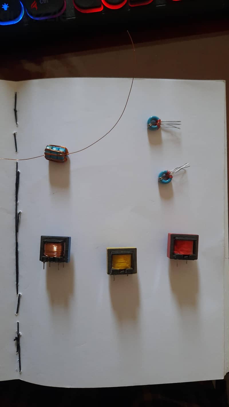 Electronic components (Inductor, Capacitor, Diodes, Transistors) 1