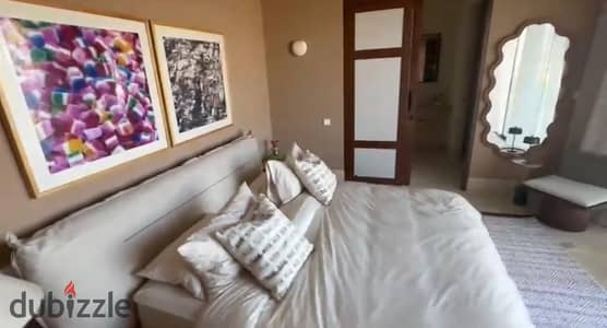 Finished chalet 128m lagoon view in Ramla next to Azha Ras El Hikma