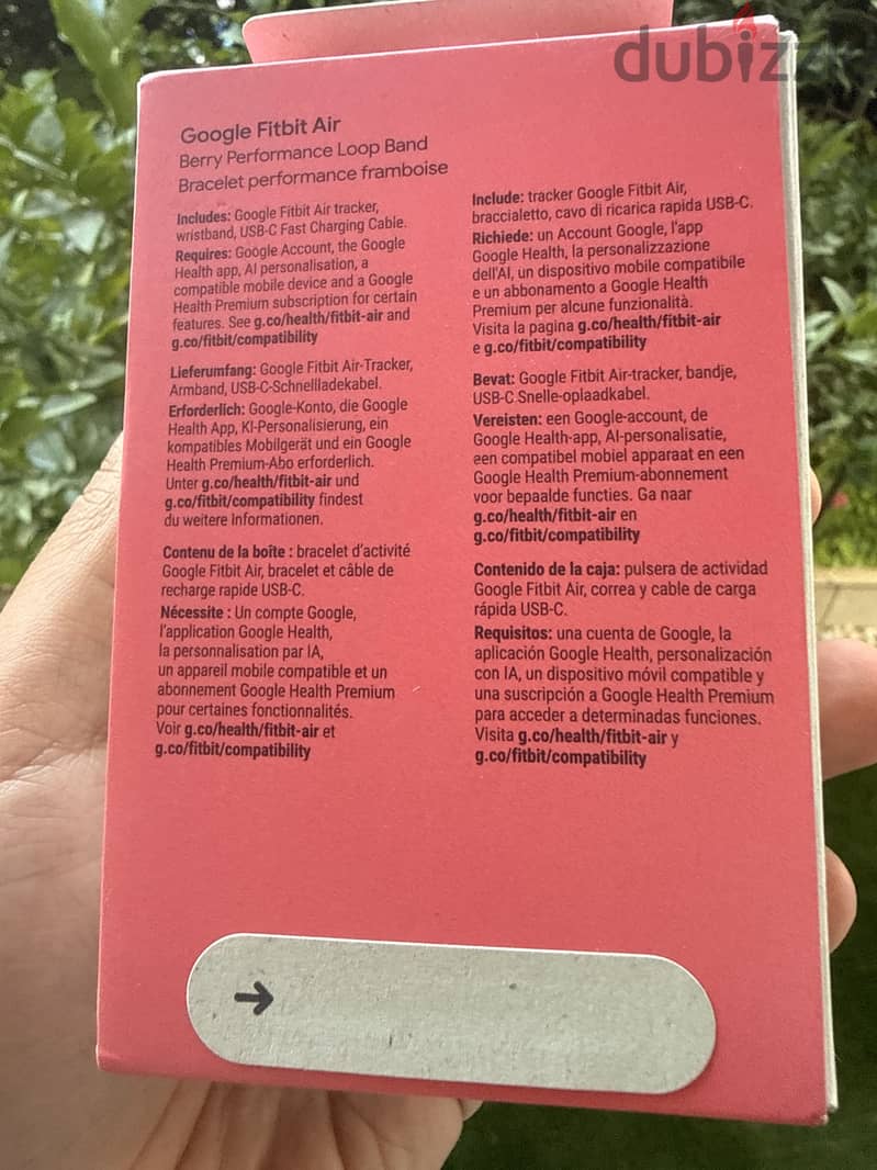 Google Fitbit Air New Sealed 3