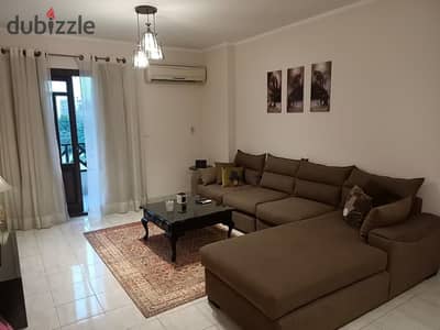 In Al-Rihab, a furnished 3-bedroom apartment near Gate 19 is a catch for rent