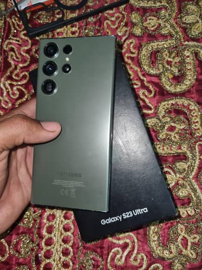 سامسونج s23 الترا رام 12 مساحه 256 خطين بالكرتونه زيرو ضريبه