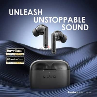 سماعة Oraimo أصلية - صوت مجسم وميكروفون نقي للمكالمات