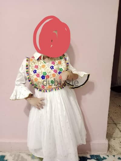فساتين اطفال سن ٥ سنين و٤ سنين