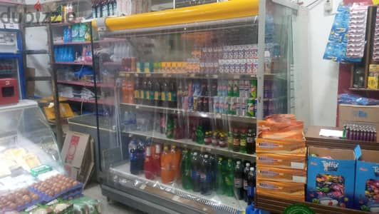 ثلاجه عرض تبريد ممتاز ألماني 2متر مالتي ديك ماتور فرنساوي
