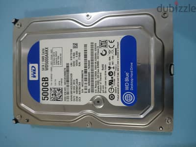 HDD Western 1 T. B & 500 GB / هارد ديسك 1 تيرا & 500 جيجا