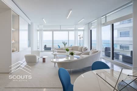 شقه للبيع فيو بحر 100% Fully Finished بالتكييفات للبيع فى ابراج العلمين El Alamein Towers الساحل الشمالي North Caost بقرب مزارين والحي اللاتينى
