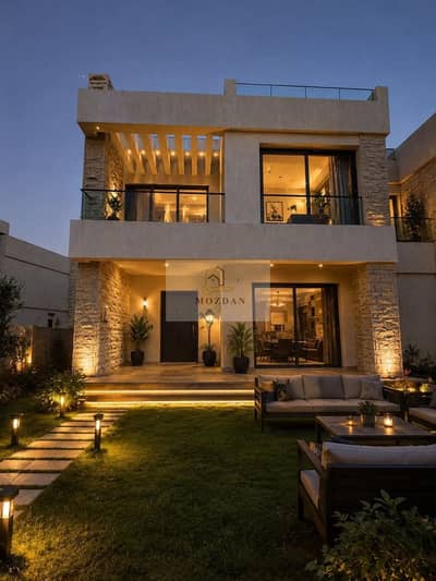 Villa at the price of an apartment  Best villa at Noor View Wide Garden  Model Q1 The villa is free site excellent 3 villas from the square reservation March 1, 2024 before flotation