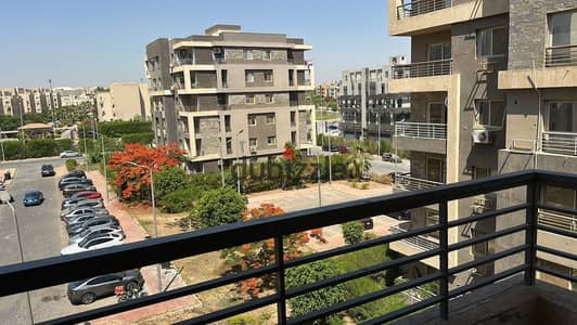 Apartment for sale in a compound in Sheikh Zayed 130 meters, third floor with an elevator next to Beverly Hills and Mazaar Mall