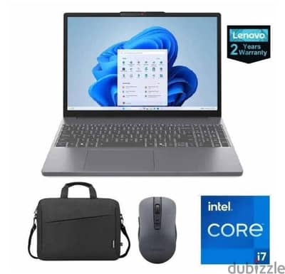 لينوفو جديد Core i7ضمان ٢ سنة وهدية شنطة وماوس لينوفو