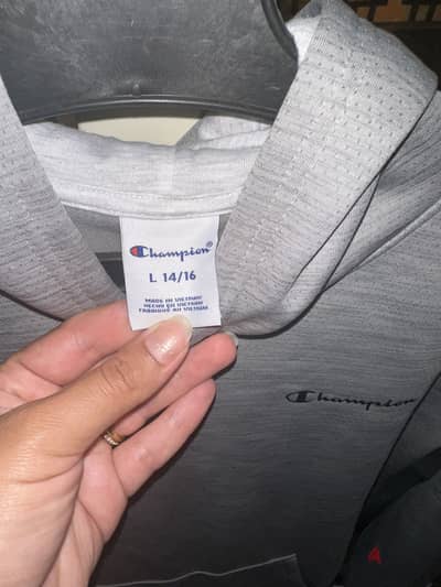 Original champion shirt size 14/16