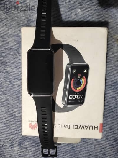 هواوي باند ٩ معدن حالتها كسر زيرو وارد الخارج  Huawei band 9 metal  0a