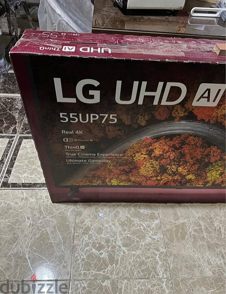 Lg uhd 55 tv smart new 1