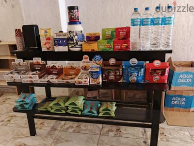 طربيزه عرض  2 رفوف خامه خشب محمل تقيل