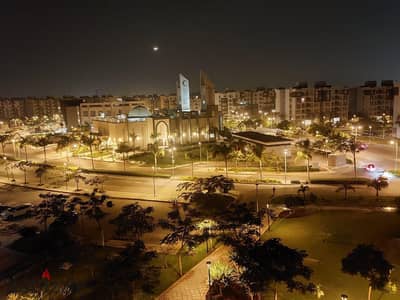 للايجار المفروش بمدينتي موقع مميز وفيو رائع بمساحه ١١٦ متر