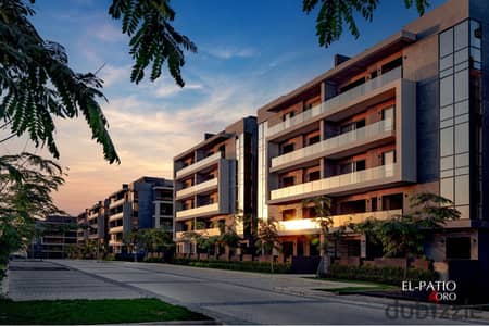 Apartment for sale with immediate delivery — a great opportunity to move into Patio Oro Only 10% down payment Prime location inside the compound