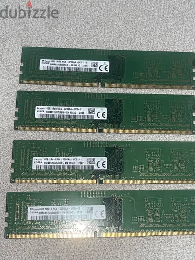 Ram 4x4 DDR4 4200 SK Hynix