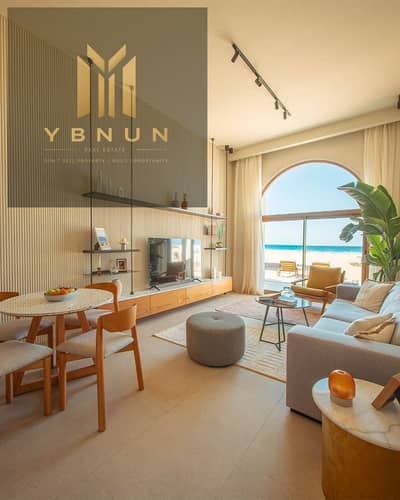 Loft for sale with a unique design Ground + First with an area of 102 square meters, with additional spaces of 17.9 and 12.8 meters, with a total price of 28,973,000 EGP, an ideal opportunity for upscale living