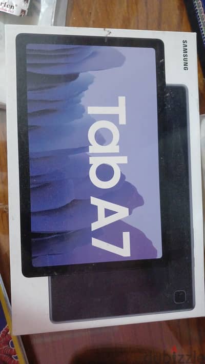 تابلت سامسونج Galaxy Tab A7 كسر زيرو بالعلبة والشاحن  حاله ممتازه