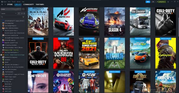 STEAM ACCOUNT OFFER عرض 1200 بدلا من 3000