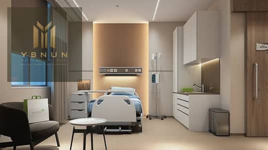 Clinic for sale in West Mark with an area of 65 square meters, featuring a practical design and a suitable area for various medical specialties, with the possibility of utilizing the space flexibly to provide an area