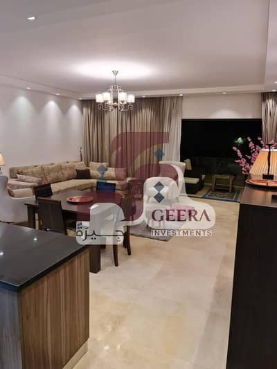 كمبوند Lake View Res  شقه دور اول للبيع متشطبه بالفرش