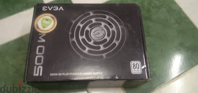 Power supply Evga 500W/باور سبلاي 500 وات