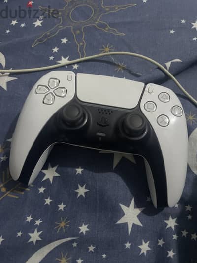 دراع PS5 DualSense ابيض كسر زيرو