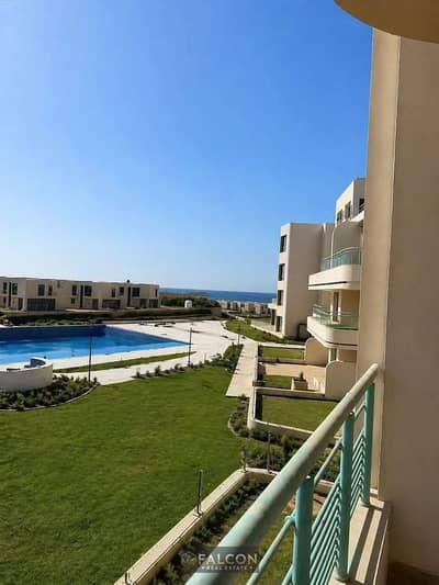 Ready to move 1st Row Crystal Lagoon Loft + Garden (28% Off) in JUNE by SODIC North Coast Mins from La Vista Ras El Hekma & Fouka Bay & Caesar & Ogami