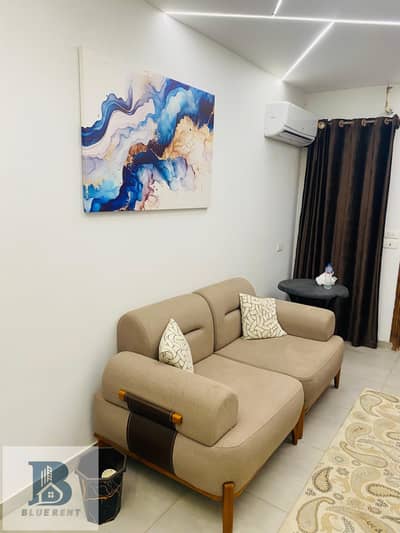 Furnished studio apartment for daily rent in Al Narges Buildings, Fifth Settlement