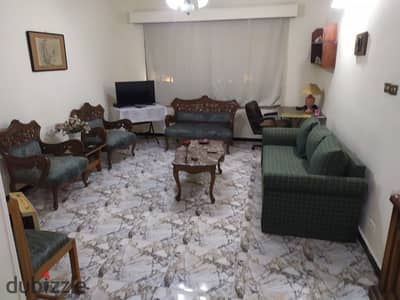 Furnished studio for rent, Degla, Maadi, ground floor, air-conditioned