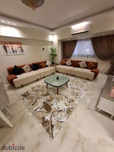 Furnished apartment for rent, Degla, Maadi, air-conditioned