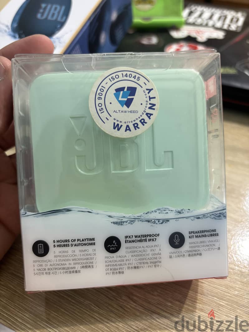 JBL GO 2 Wireless Bluetooth Speaker - Lemon Gren 1