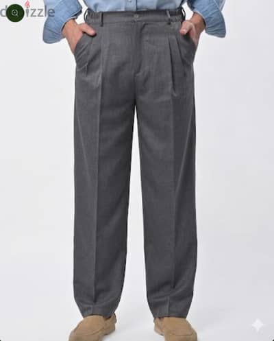 Gray Tailored pants