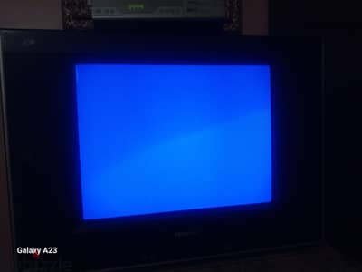 شاشه توشيبا  21 بوصه و رسيفر ترومان وشاشه سامسنوج سينك ماستر 459b