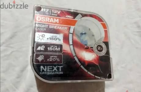 OSRAM NIGHT BREAKER LASER H7 لمبات مصباح سيارة